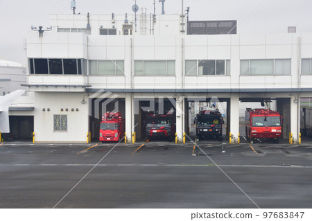 Airport special fire truck garage Airport special fire truck garage 97683847