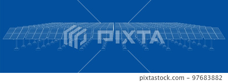 Solar Panel Concept. Vector Solar Panel Concept. Vector 97683882