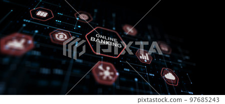Banking Payment Online Internet Technology concept 2023 Banking Payment Online Internet Technology concept 2023 97685243