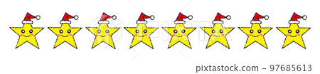 Star Santa Claus _ line 97685613