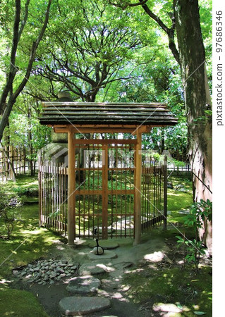 Rakusuien Japanese Garden in Fukuoka City Rakusuien Japanese Garden in Fukuoka City 97686346