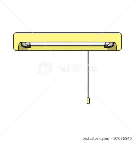 Drawstring switch yellow light fixture (straight tube fluorescent light) Drawstring switch yellow light fixture (straight tube fluorescent light) 97686540