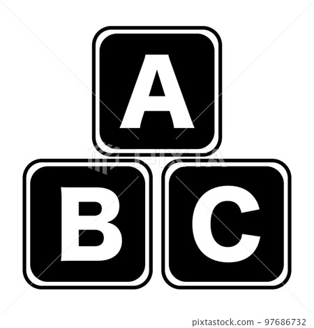 這是英文圖標的插圖。 97686732