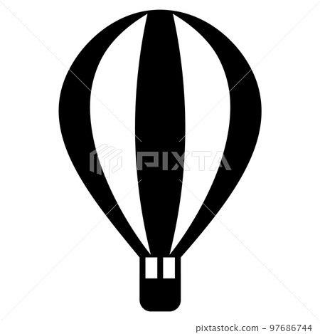 這是氣球圖標的插圖。 97686744