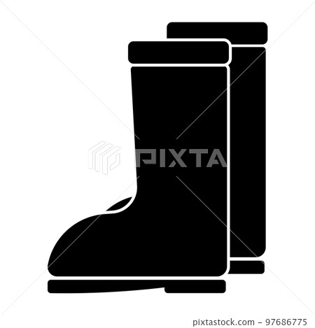 This is an illustration of the boots icon. 97686775