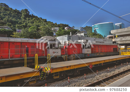the railway maintenance train at shatin sdtation 21 Dec 2022 the railway maintenance train at shatin sdtation 21 Dec 2022 97688250