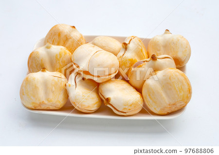 Toddy palm on white background. Toddy palm on white background. 97688806
