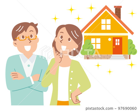考慮一個好的房子的年輕夫婦 97690060