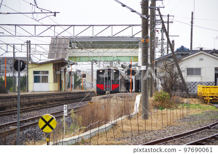 到達一個安靜的地方駐地的地方火車 97690061