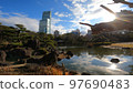 Japanese Garden and Harukas 97690483