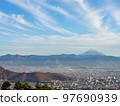 December (Winter) Kofu Basin and Mt.Fuji Yamanashi Prefecture 97690939