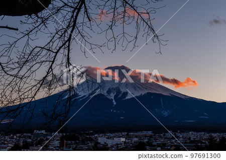 Mount fuji at sunset Mount fuji at sunset 97691300