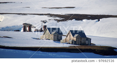 Camp Mansfield, Blomstrand Island, Arctic Camp Mansfield, Blomstrand Island, Arctic 97692516