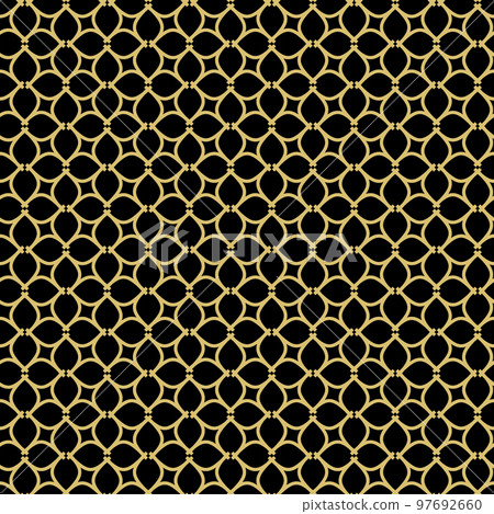 Geometric Seamless Vector Fine Pattern. Classic Ornament 97692660