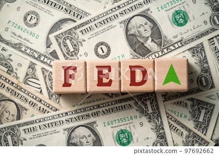 U.S. dollar deposit interest rate hike interest rate cut economy Interest rate raise drop ドル 97692662