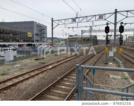 Scenery inside Akita Station 97693258