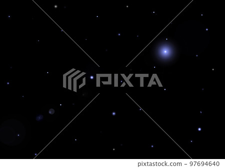 galaxy in a free space. 3D rendering galaxy in a free space. 3D rendering 97694640