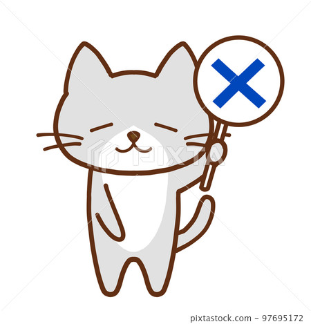 豎起十字架的灰八戒貓 97695172