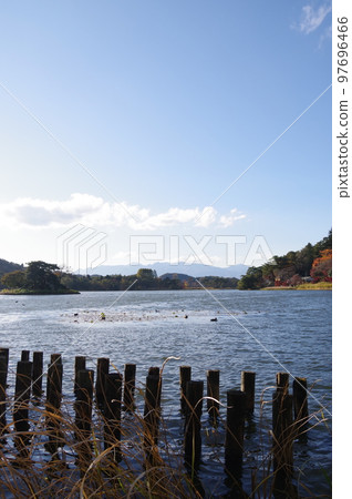 秋天的公園 97696466