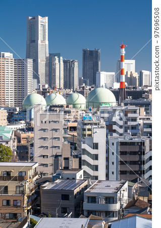 “神奈川縣”橫濱市景/住宅區 “神奈川縣”橫濱市景/住宅區 97696508