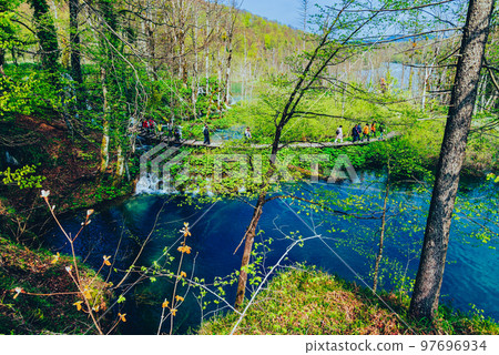 克羅地亞世界遺產Plitvice湖國家公園 97696934