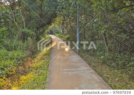 the road scape of Wu Kai Sha hong kong 23 Dec 2022 97697839