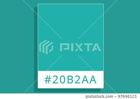 The popular color in Argentina according for 2022 is Lightseagreen. Sample 20B2AA 97698123