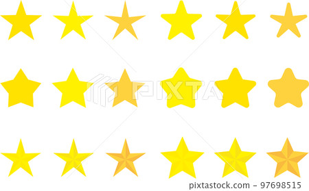 星形圖標集 星形圖標集 97698515
