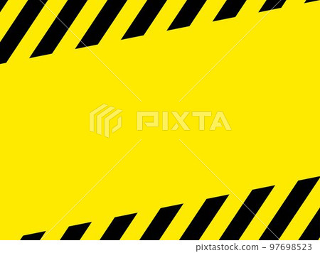 Warning frame diagonal 97698523
