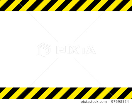 warning frame 97698524