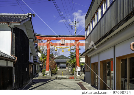 Tamba Sasayama Kurooka Kasuga Shrine Torii Gate Tamba Sasayama City, Hyogo Prefecture 97698734