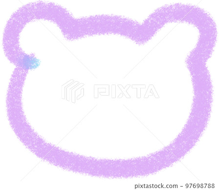 Rainbow line Bear illustrations 97698788