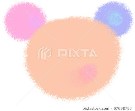 Rainbow line Bear illustrations 97698793