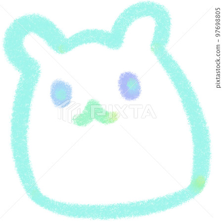 Rainbow line Bear illustrations 97698805