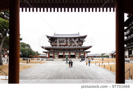 World Cultural Heritage "Yakushiji Kondo (Cultural Property of Ancient Nara)" in Nara Prefecture 97701666