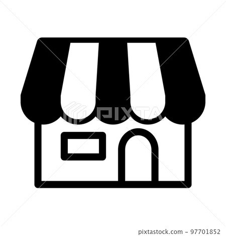 商店圖標。商店圖標。向量。 97701852
