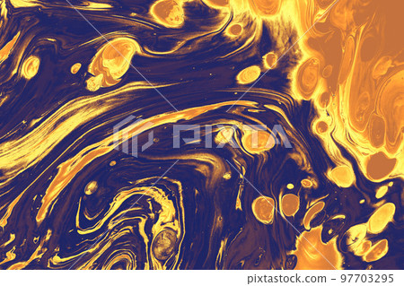 Abstract marbling art patterns  as colorful background 97703295