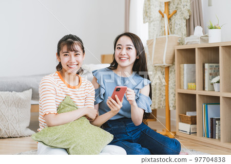 smartphone, sumaho, female 97704838