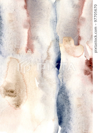 Watercolor abstract background with dark blue, pink, beige and gray spots. Hand painted pastel illustration isolated on white background. For design, print, fabric or background. Watercolor abstract background with dark blue, pink, beige and gray spots. Hand painted pastel illustration isolated on white background. For design, print, fabric or background. 97705670
