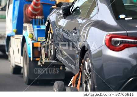 Car tow truck image 97706611