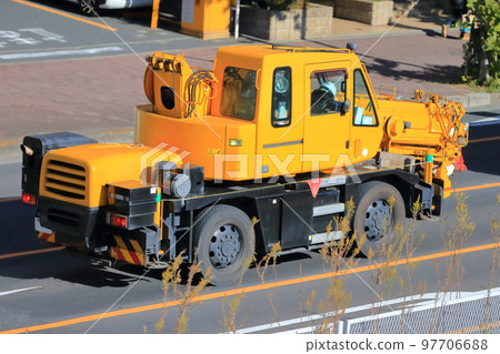 Rough terrain crane image 97706688