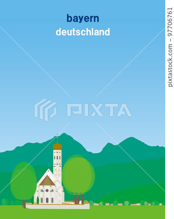 Bavarian bayern Germany deutschland spring 97706761