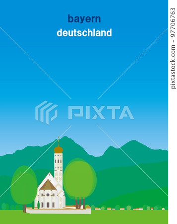 Bavarian bayern Germany deutschland spring 97706763