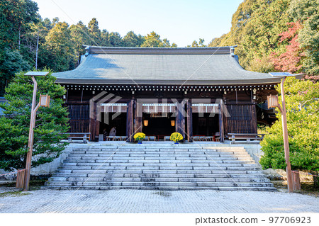Omi Shrine in autumn Otsu City, Shiga Prefecture Omi Shrine in autumn Otsu City, Shiga Prefecture 97706923
