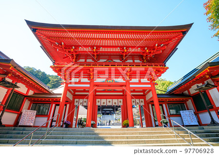 滋賀縣大津市秋天的近江神社 滋賀縣大津市秋天的近江神社 97706928