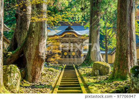 福井縣吉田郡秋天的永平寺 97706947
