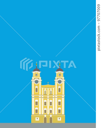 聖邁克爾教堂 basilika st. Michael Mondsee 奧地利 97707009