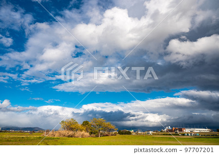 冬季淀川河濱公園 寢屋川市 97707201