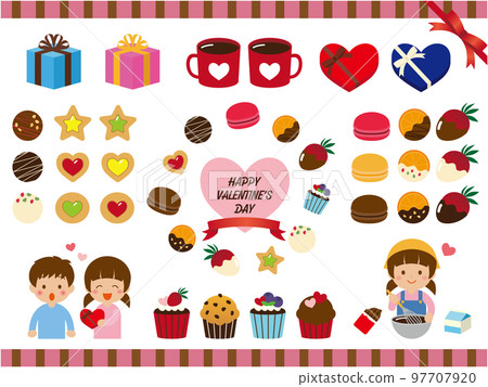 Valentine material set 97707920