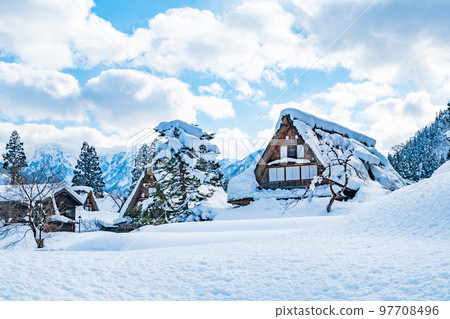 Ainokura Gassho-zukuri Village (Winter) 97708496